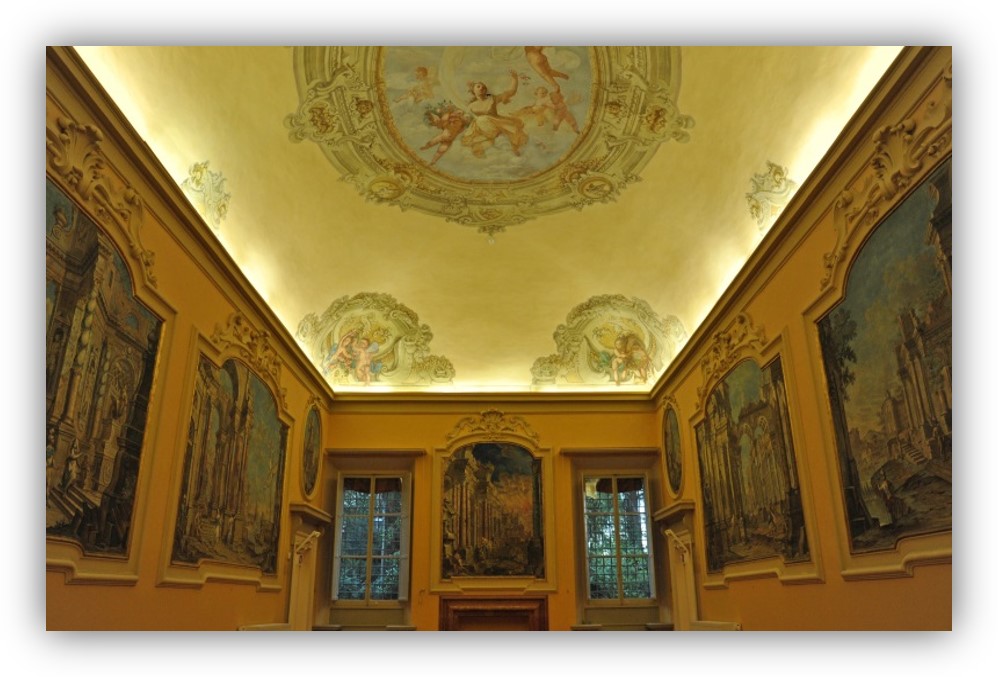 Affreschi e dipinti Villa Boncompagni